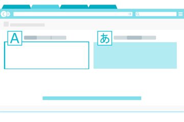 Clipart qui ressemble à la page d'un traducteur automatique